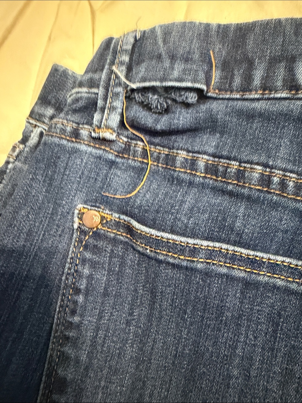 Judy Blue Straight-Leg Denim Jeans in Medium Blue Wash - Picture 7 of 7